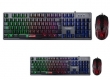 Keyboard + Mouse  Marvo KM 408 đen LED ( USB )