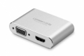 Bộ chuyển đổi cổng Lightning to HDMI + VGA  Ugreen UG-30522  cho Iphone5/6 , ipad 