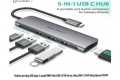 Bộ chuyển USB-C to HDMI kèm Hub USB 3.0 Ugreen 50209