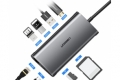 Cáp chuyển đổi USB-C to HDMI + USB 3.0 + LAN 1Gbps + Card Reader Ugreen ( 50538 )