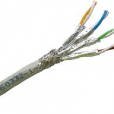 Cáp mạng  DINTEK 1107-04001CH-CAT.6 S-FTP, 4 pair, 23 AWG, Bọc nhôm chống nhiễu từng đôi, bọc thêm l