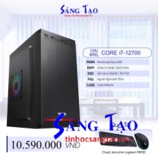 PCSTA VĂN PHÒNG (I7-12700/ 8GB/ 256GBSSD / 350W / KB+M) - I712H68256350 ( LẮP RÁP + CÀI ĐẶT MIỄN PHÍ