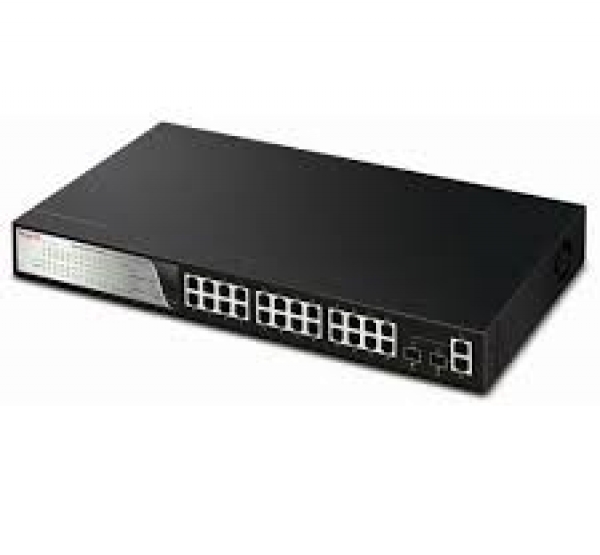  Switch DrayTek VigorSwitch P2280( 24-Port PoE L2 Managed Gigabit Switch )