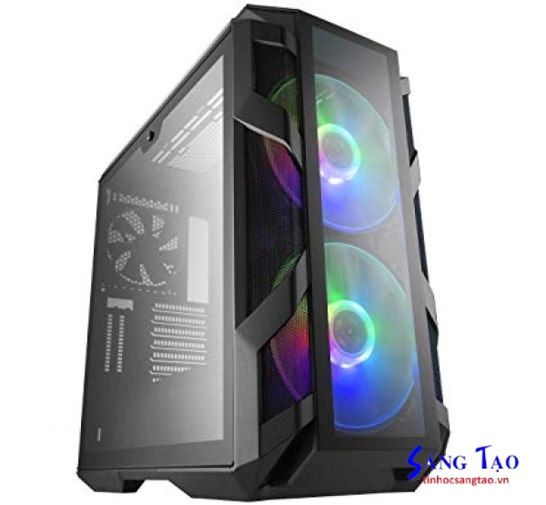 Case Cooler Master MASTERCASE H500M (kính cường lực bên hông) Mặt trước : lưới và kính có thể thay đ