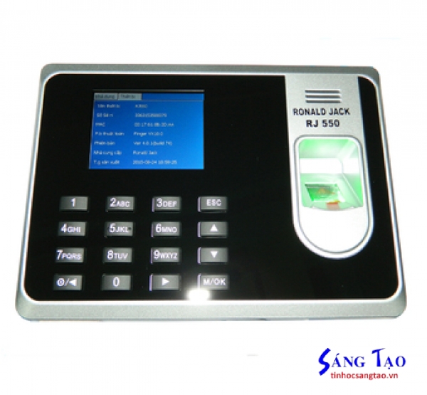 Máy chấm công Vân Tay+thẻ thế hệ mới RONALD JACK  RJ-550