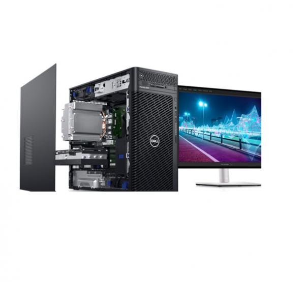 Máy tính trạm Dell Precision 3660 Tower 70287698 , i9-12900, 32GB,256GB SSD, DVDRW, T1000 4GB, KB, M