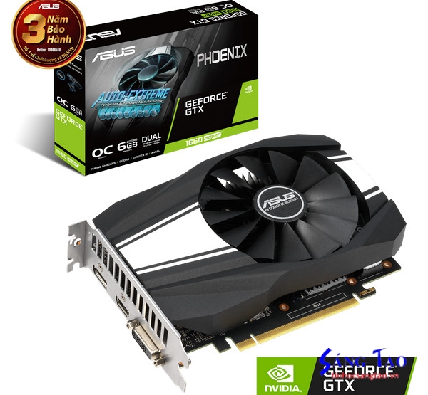 VGA Asus PH GTX1660S-O6G (DVI/HDMI/DP/6GB GDDR6 )